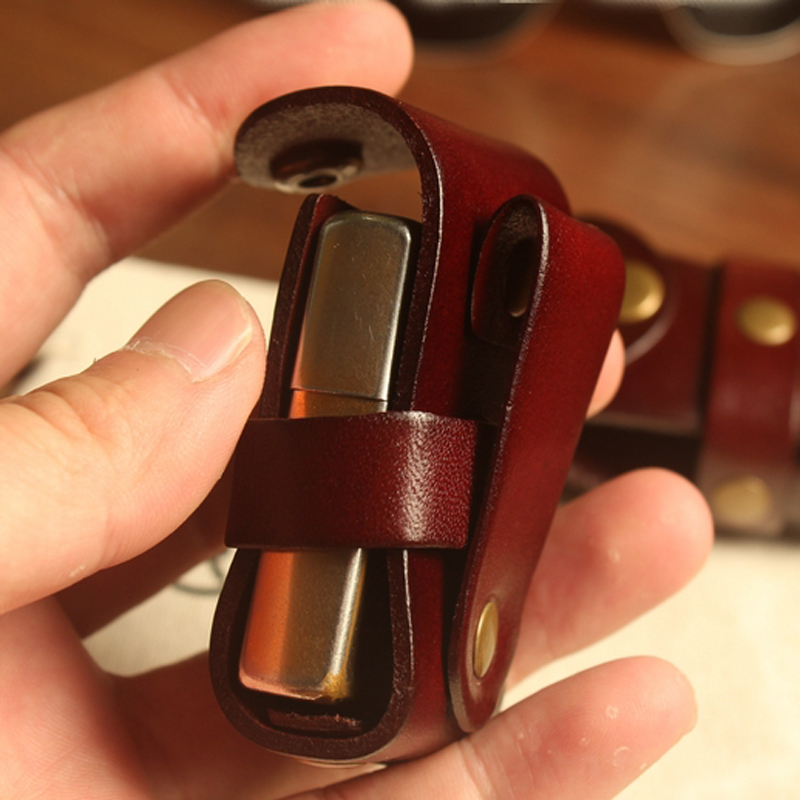 Vintage Leather Case For Zorro - Lighter Insert Zippo recension och pris