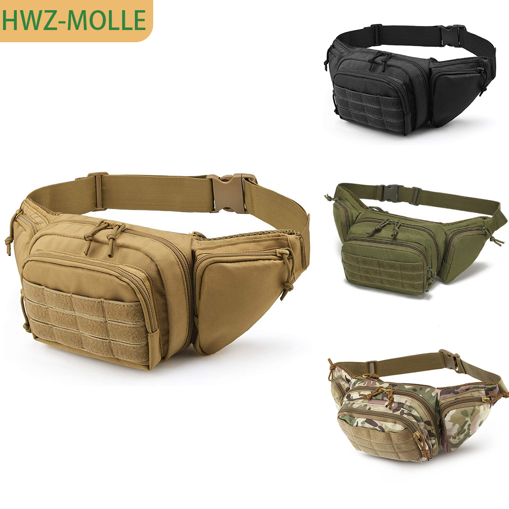 Tactical Molle Fanny Pack Wais - Edc Concealed Carry Fanny Pack recension och pris