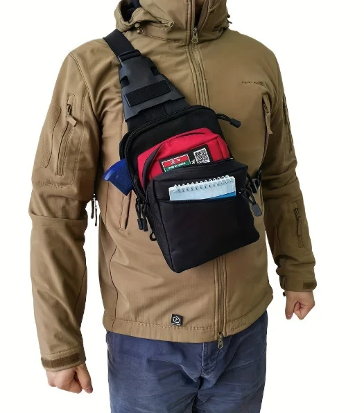 Tactical Concealed Carry Sling - Edc Concealed Carry Fanny Pack recension och pris