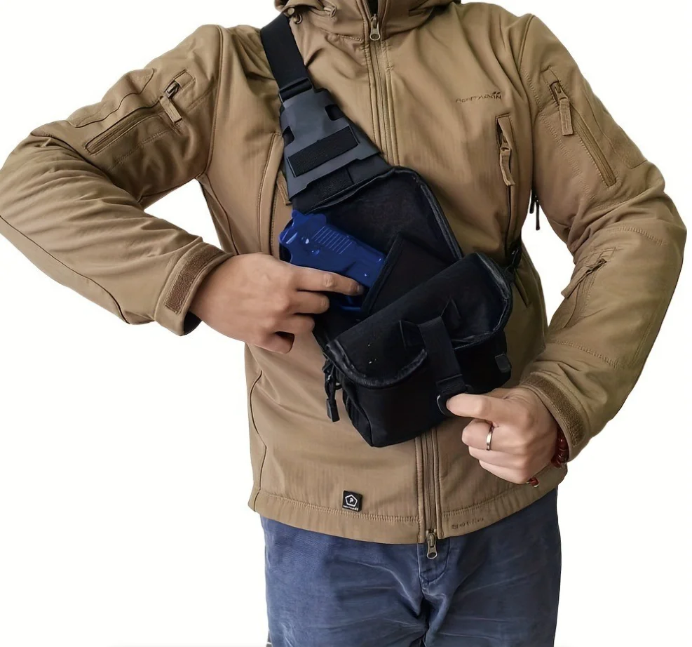 Tactical Concealed Carry Sling - Edc Concealed Carry Fanny Pack recension och pris