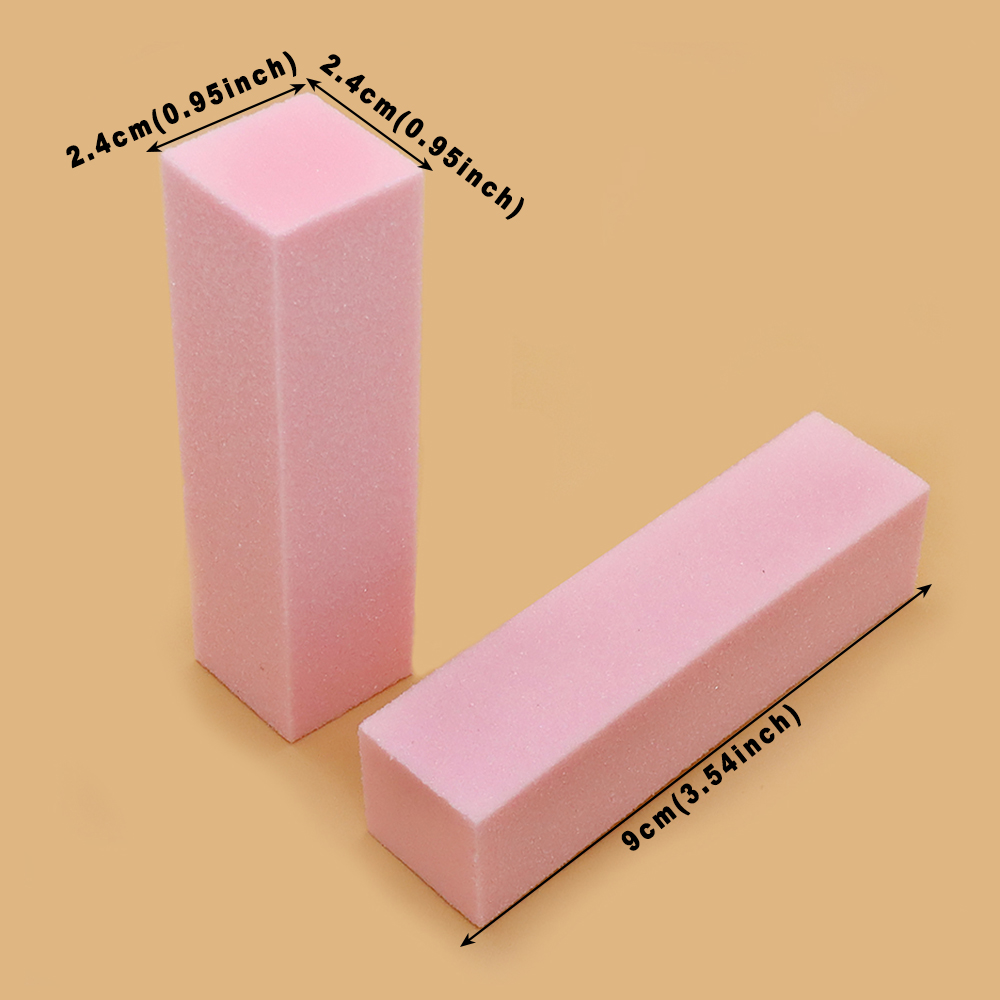 3/5/10pcs Sponge Nail Buffer S - Nail File Titanium recension och pris