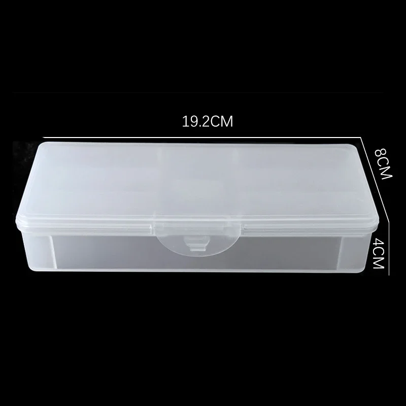1Pc Rectangle Double-layer Nai - Nail File Titanium recension och pris