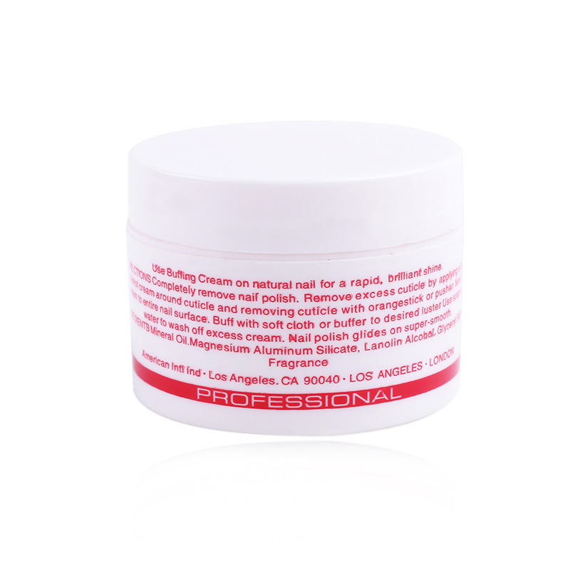 50g Nail Art Buffing Cream Var - Nail File Titanium recension och pris