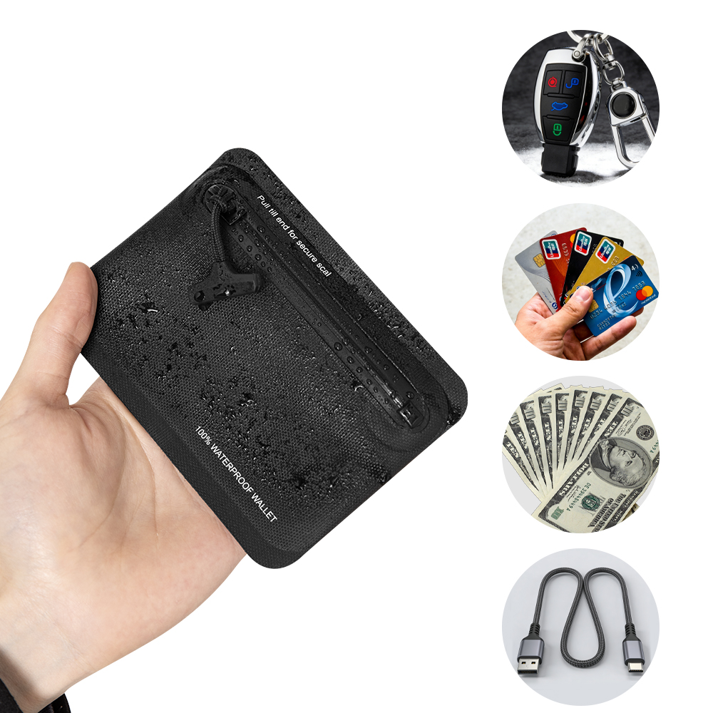 Waterproof Zipper Coin Purse O - Appendix Carry Edc recension och pris
