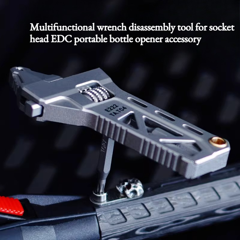 TC4 All-titanium Alloy Wrench  - Edc Carry All recension och pris