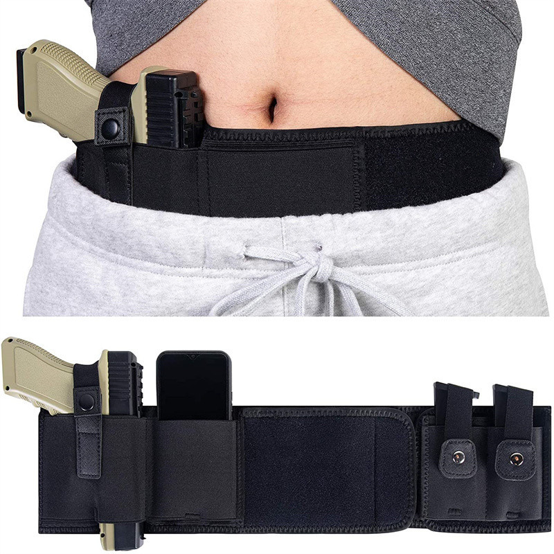 Belly Band Gun Holster Conceal - Appendix Carry Edc recension och pris