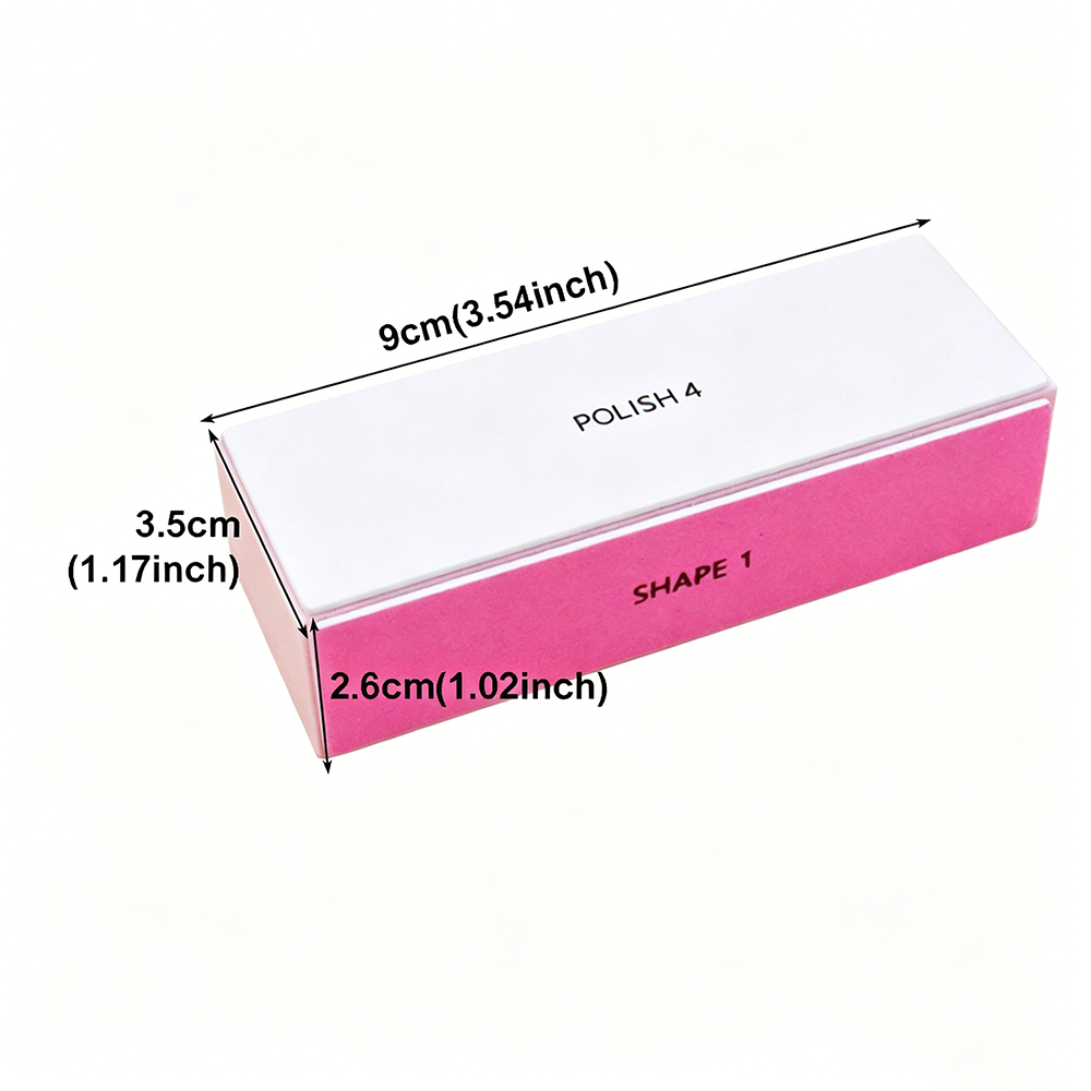 20/50Pcs Nail Polishing Block  - Nail File Titanium recension och pris