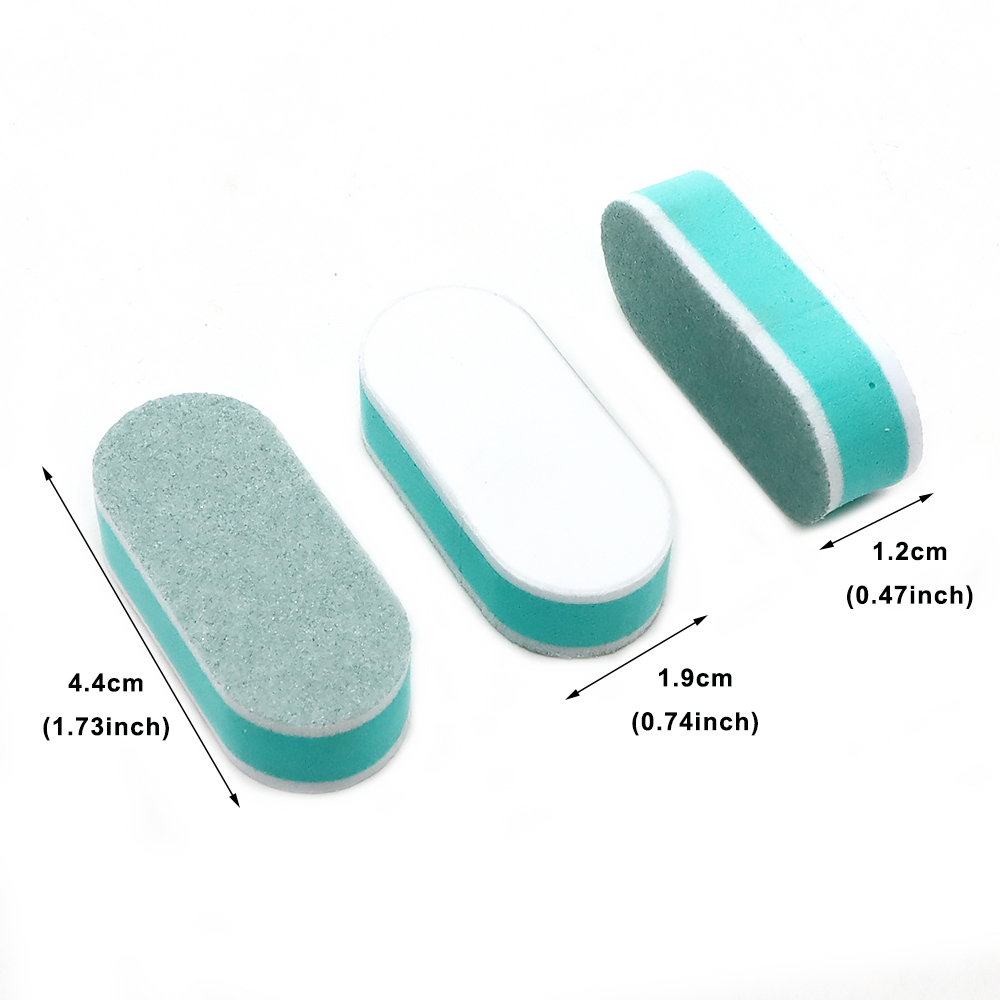 10/60/120pcs Mini Nail Buffer  - Nail File Titanium recension och pris