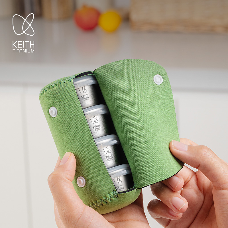 KEITH 4Pcs Mini Pure Titanium  - Appendix Carry Edc recension och pris