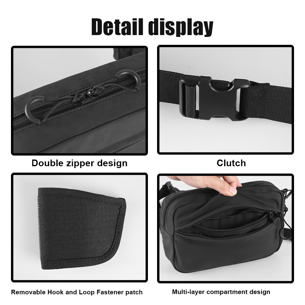 Concealed Carry Waist Bag Tact - Edc Concealed Carry Fanny Pack recension och pris