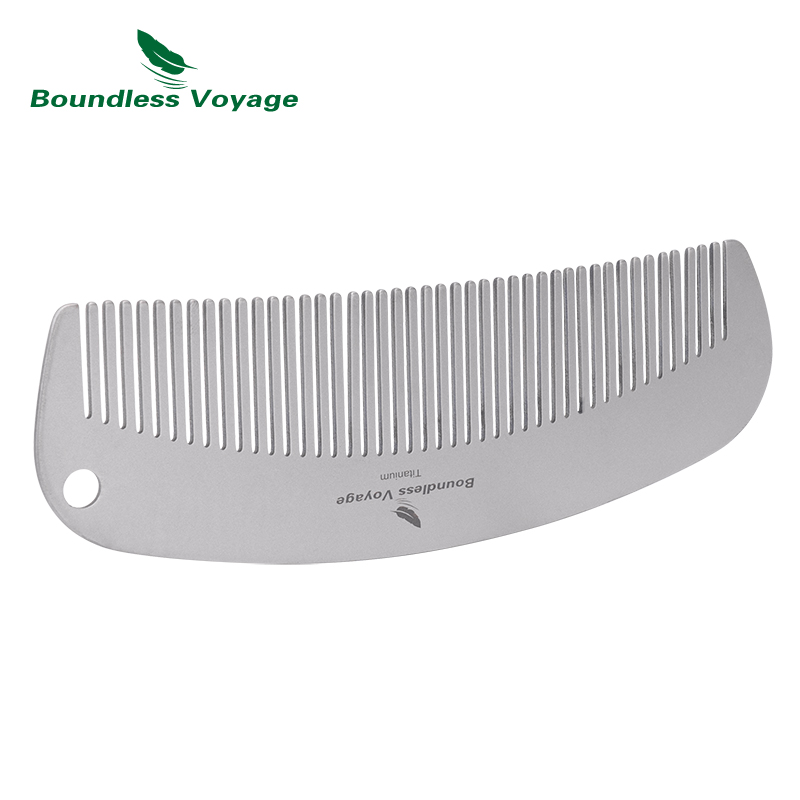 Boundless Voyage Titanium Comb - Comb Pocket Titanium recension och pris