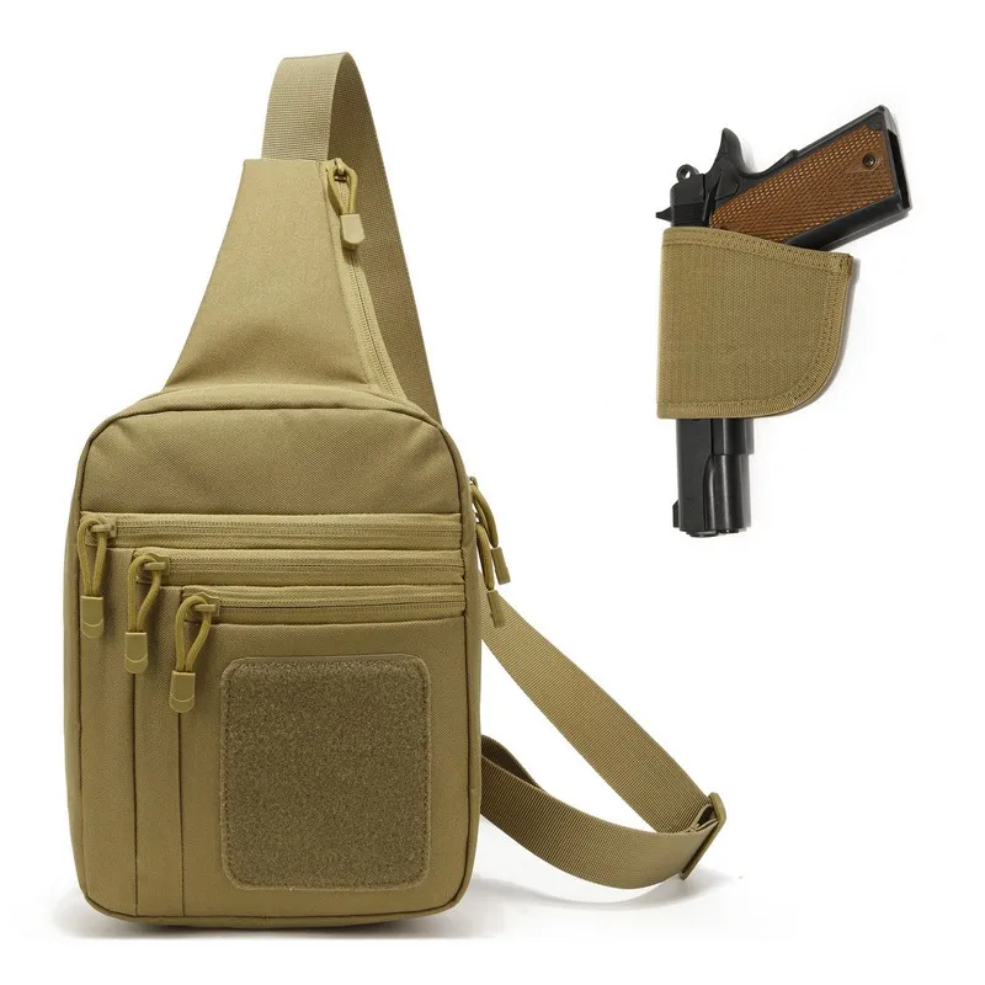 New Tactical Chest Bag Pistol  - Edc Carry Bag For Men recension och pris