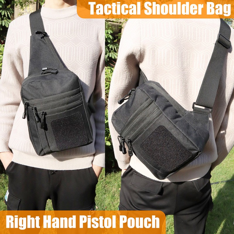 New Tactical Chest Bag Pistol  - Edc Carry Bag For Men recension och pris