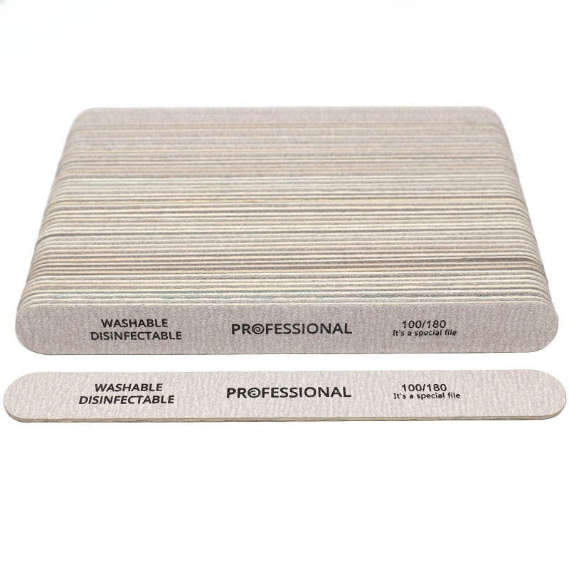100Pcs Nail File 100/180 Woode - Nail File Titanium recension och pris
