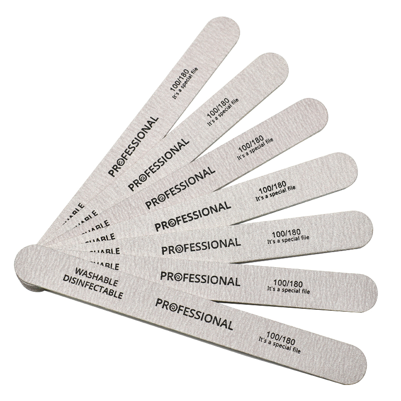 100Pcs Nail File 100/180 Woode - Nail File Titanium recension och pris