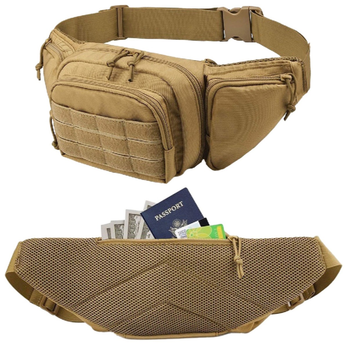 MOLLE Tactical Concealed Carry - Edc Concealed Carry Fanny Pack recension och pris