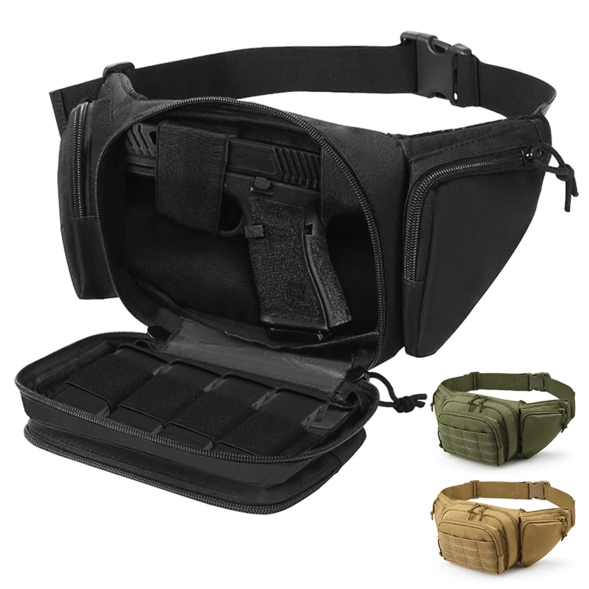 MOLLE Tactical Concealed Carry - Edc Concealed Carry Fanny Pack recension och pris