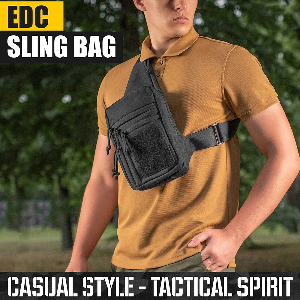 Hunting Crossbody Sling Bag |  - Edc Carry All recension och pris