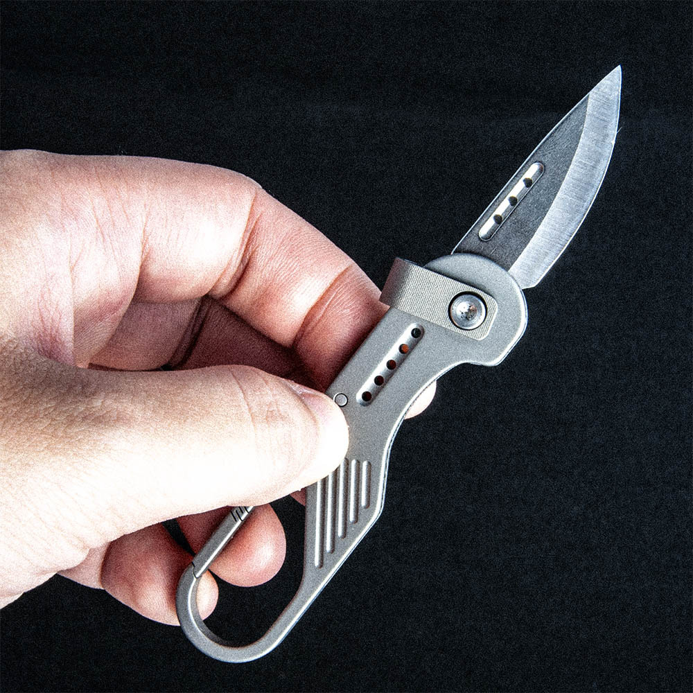 Titanium Alloy Keychain Mini F - Edc Carry Essentials recension och pris