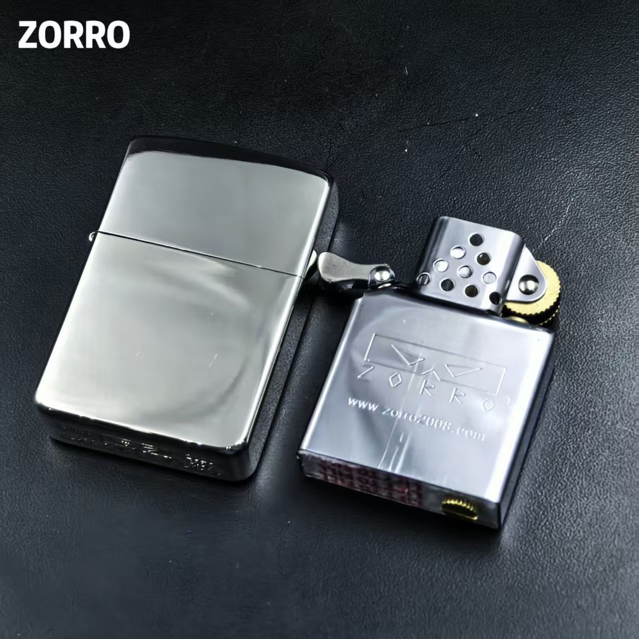 ZORRO new 910S Nickel Silver 1 - Lighter Insert Zippo recension och pris