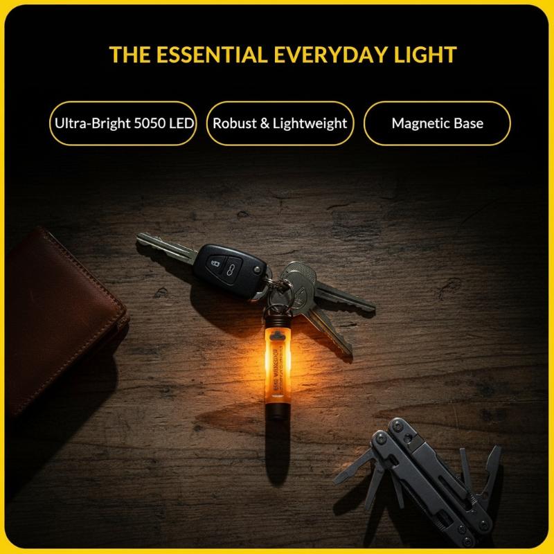 5050 Rechargeable LED Pocket F - Edc Carry All recension och pris