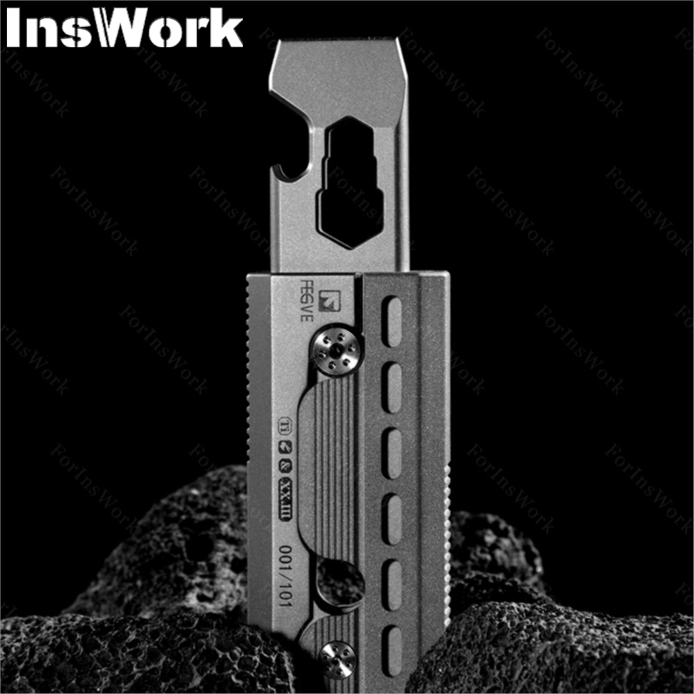 FEGVE Titanium Alloy Edc Pry B - Edc Carry Piece recension och pris