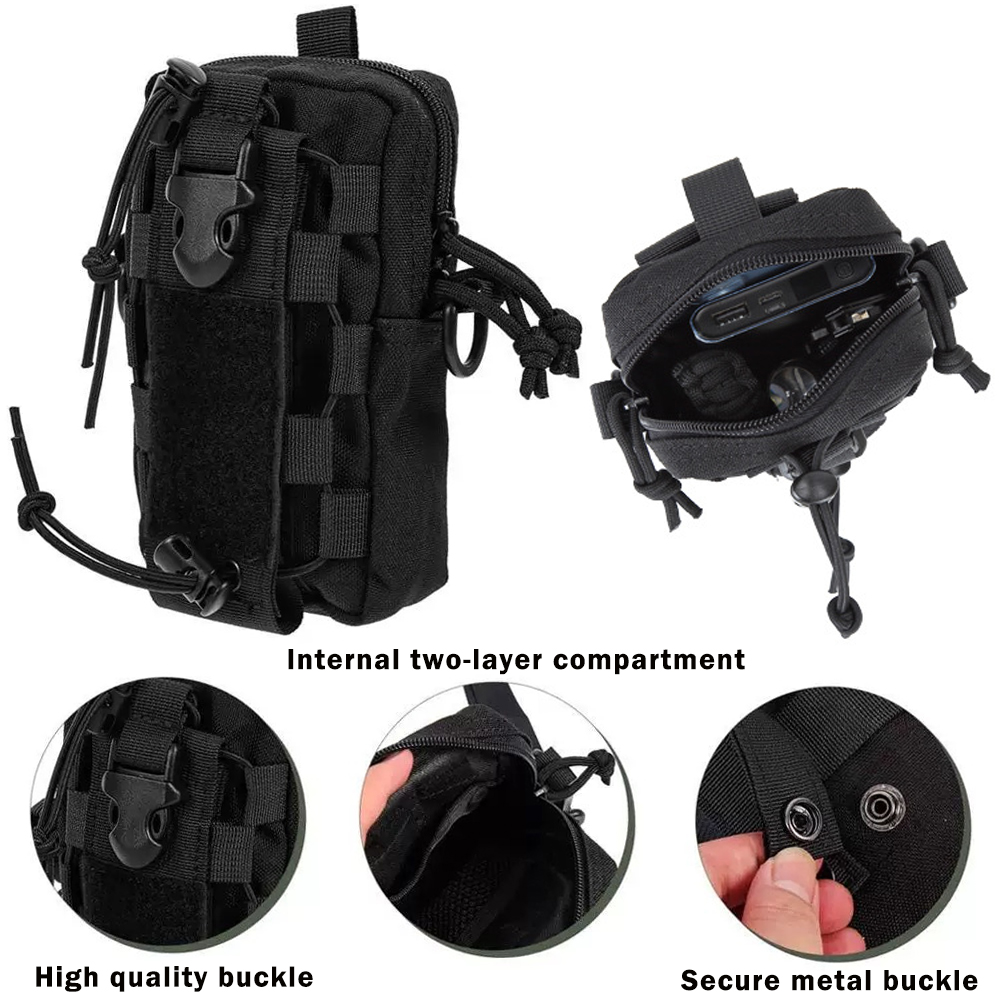 Molle EDC Belt Pouch Water Bot - Edc Flex Carry Belt recension och pris