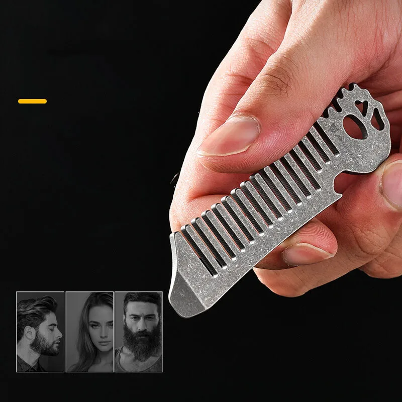 FEGVE Titanium alloy comb with - Comb Pocket Titanium recension och pris