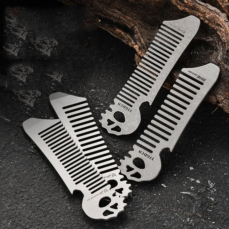 FEGVE Titanium alloy comb with - Comb Pocket Titanium recension och pris