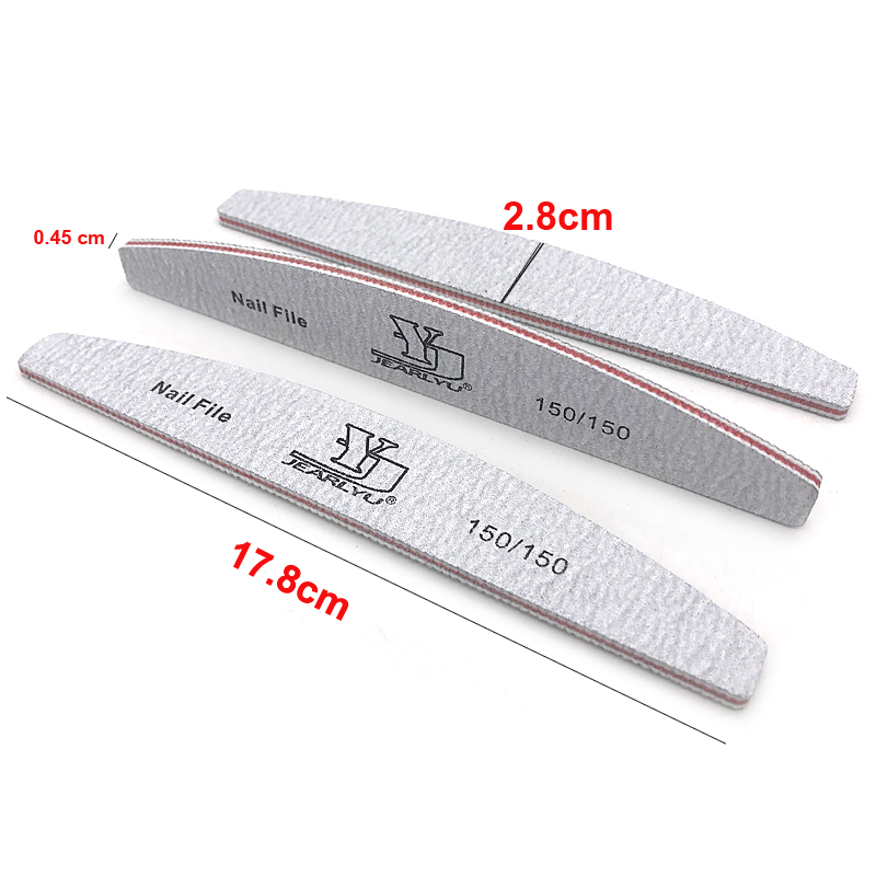 5Pcs Nail File Set Mix Color P - Nail File Titanium recension och pris