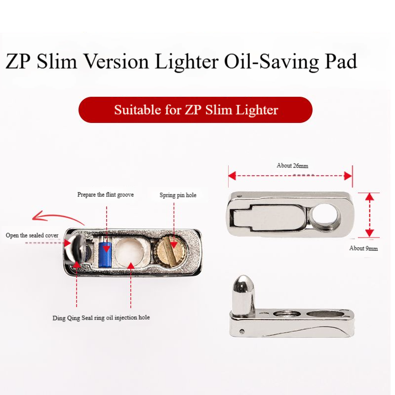 Metal Slim Lighters Insert Sea - Lighter Insert Zippo recension och pris