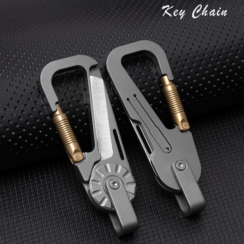 Titanium Alloy EDC Keychain Wi - Edc Carry All recension och pris