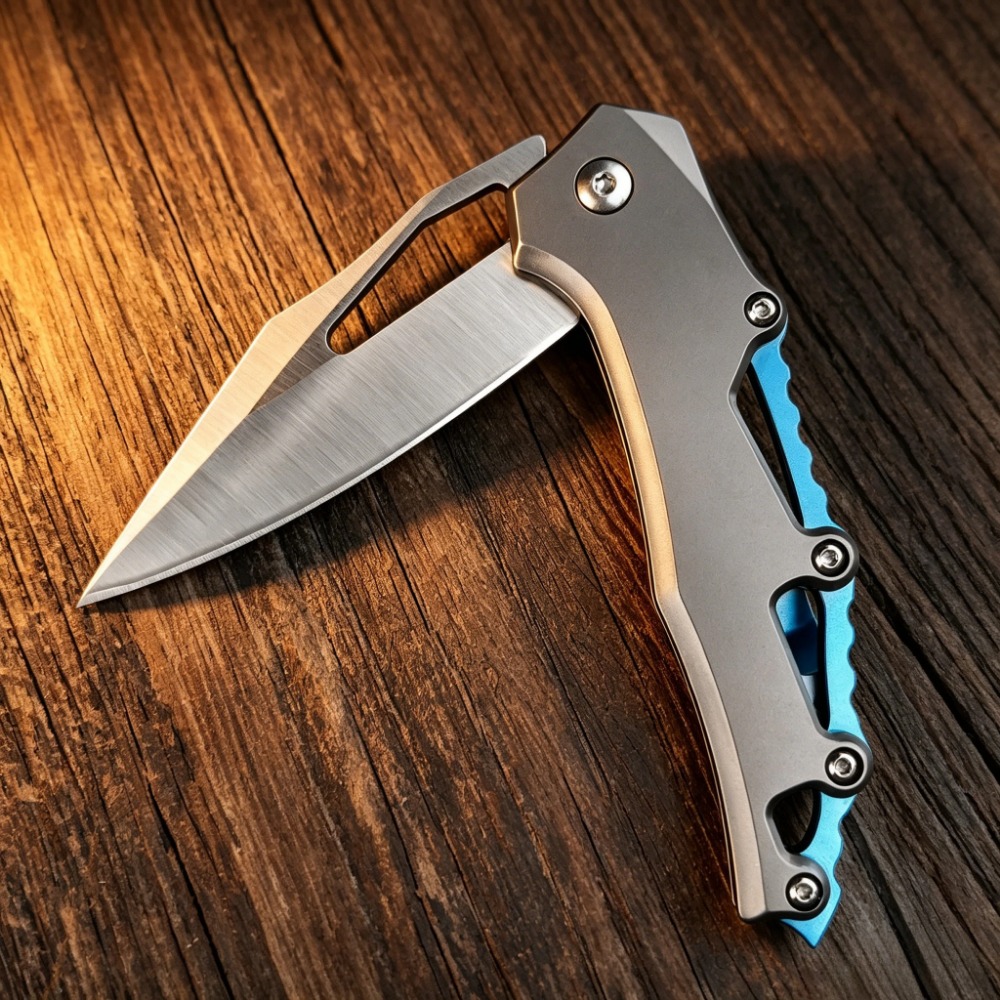 Compact EDC Folding Knife D2 S - Edc Every Day Carry おもちゃ recension och pris