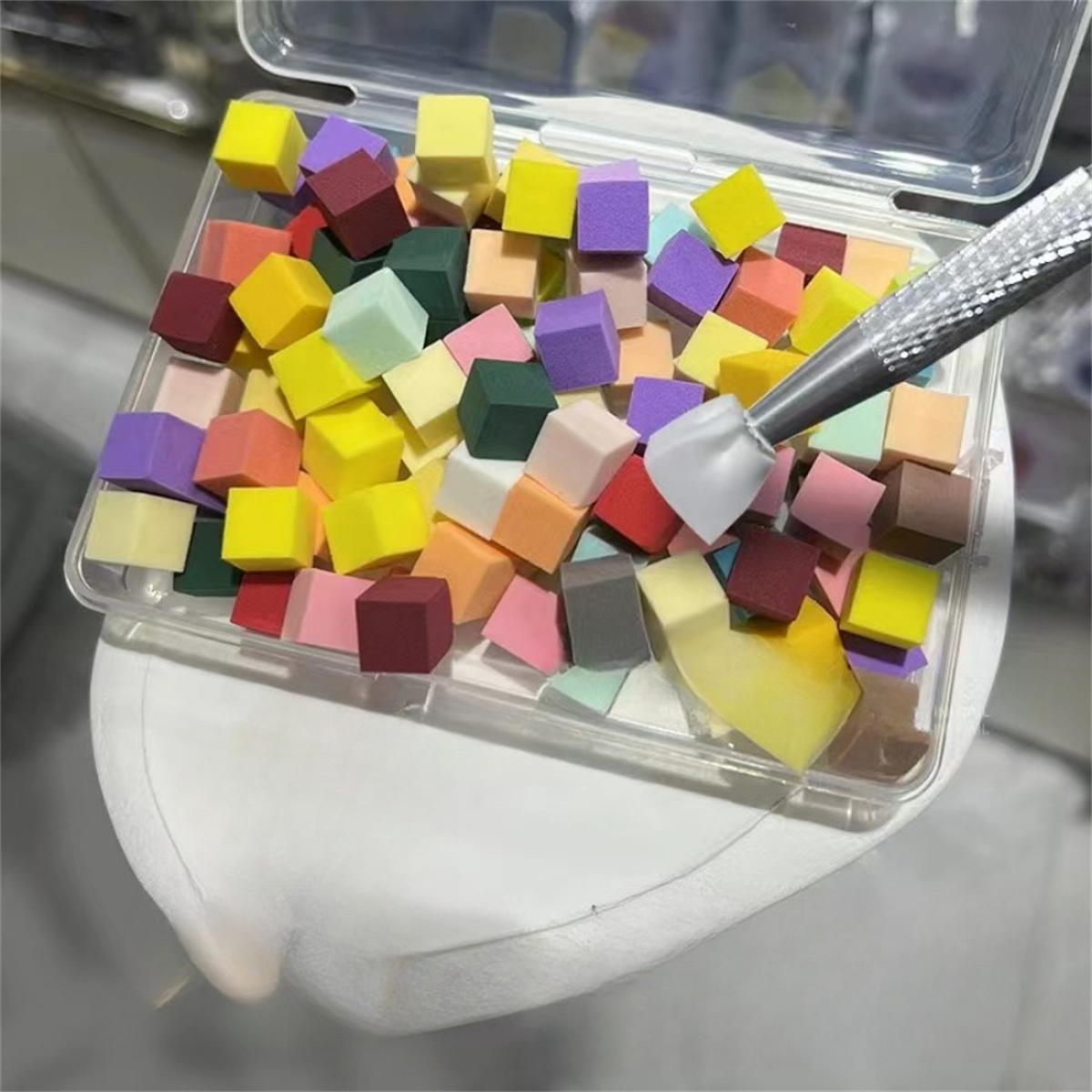 1set 100pcs Nail Care Gradual  - Nail File Titanium recension och pris