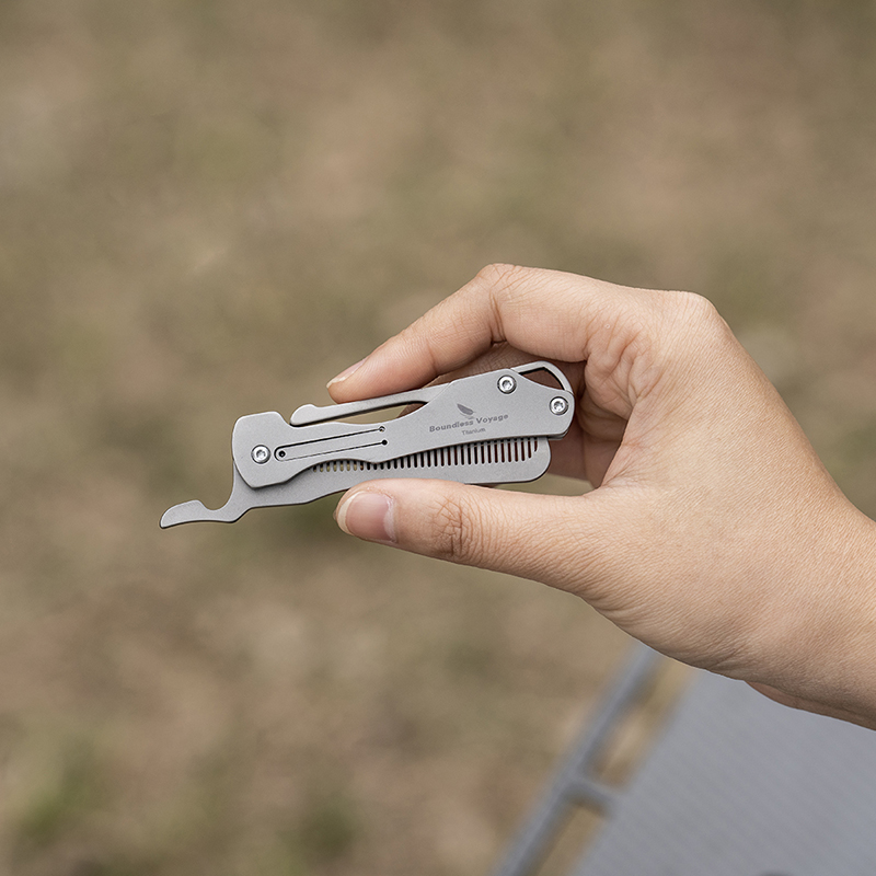 Boundless Voyage Folding Titan - Comb Pocket Titanium recension och pris