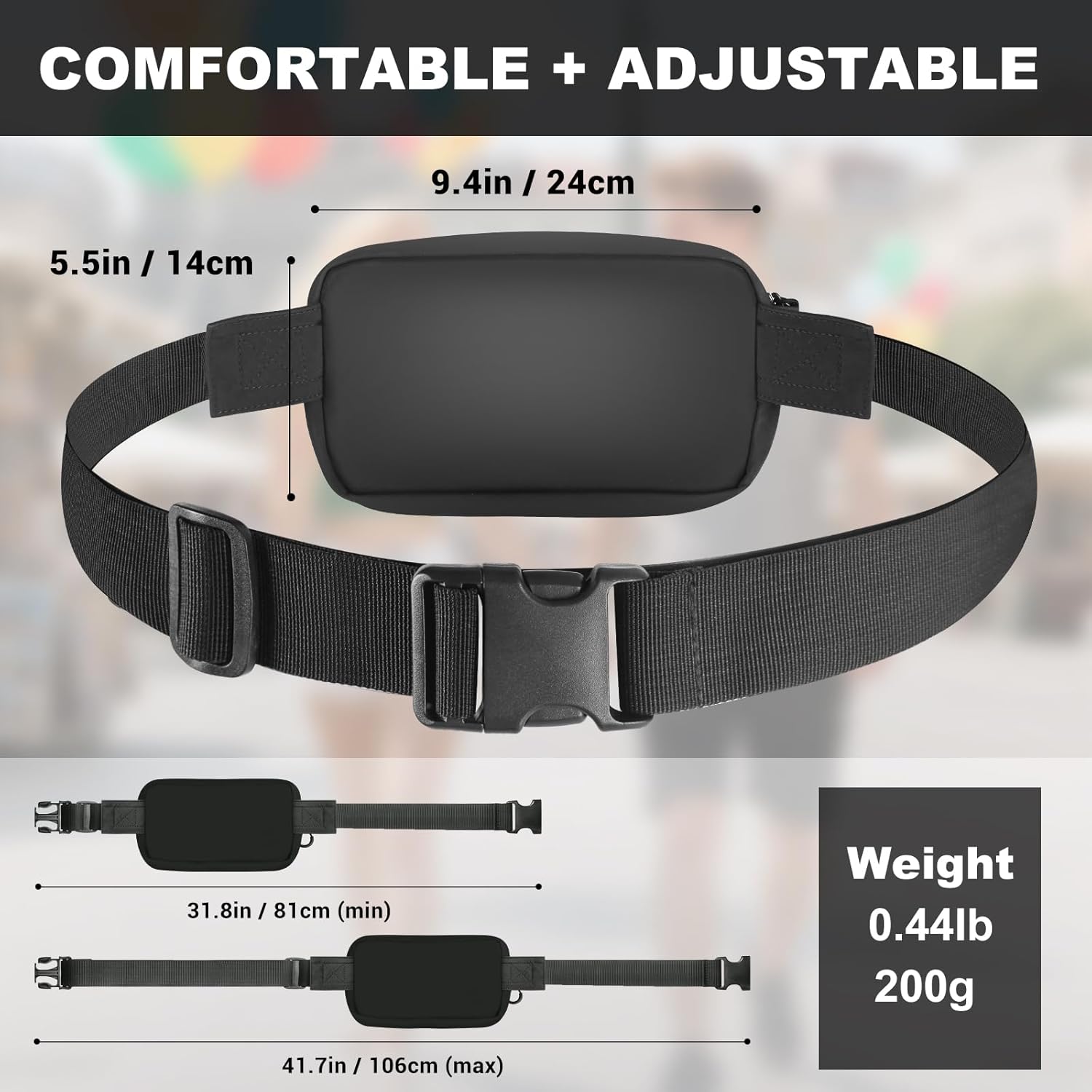 Tactical Fanny Pack with Holst - Edc Concealed Carry Fanny Pack recension och pris