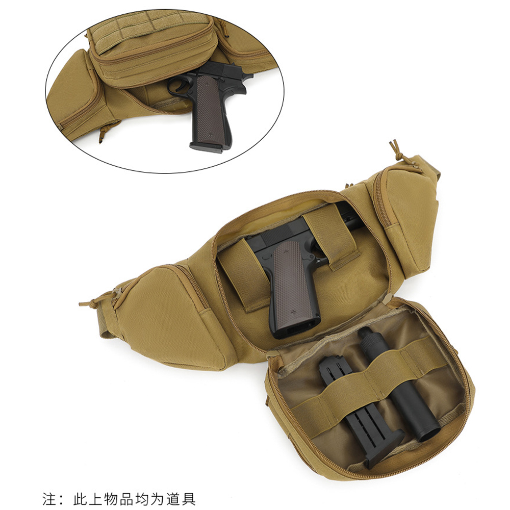Tactical Fanny Pack Bag Concea - Edc Concealed Carry Fanny Pack recension och pris