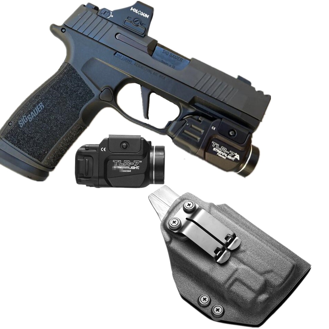 kydex IWB Holster for Sig Saue - Edc Flex Carry Belt recension och pris