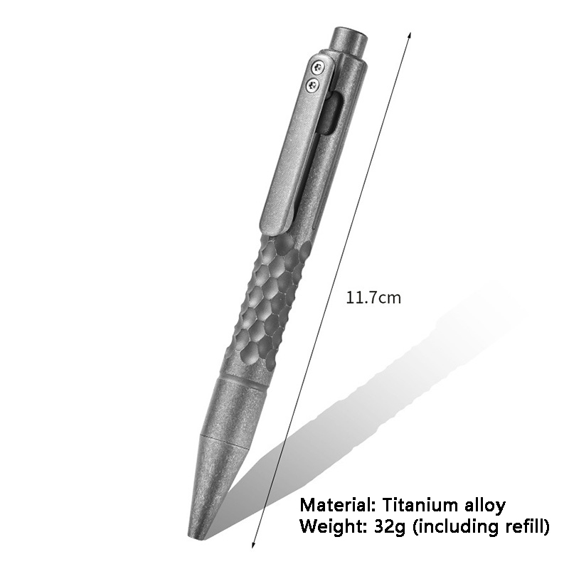 Titanium alloy signature pen p - Edc Carry Essentials recension och pris